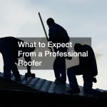 What to Expect From a Professional Roofer