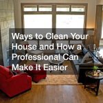 Ways to Clean Your House and How a Professional Can Make It Easier